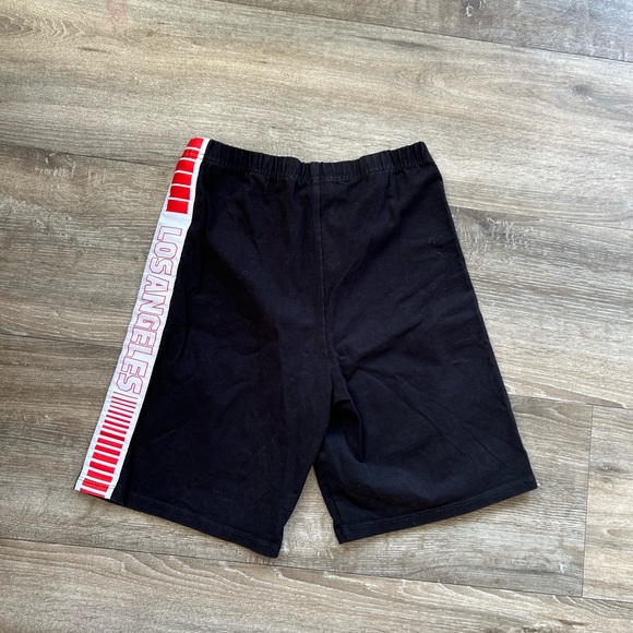 BLACK BIKER SHORTS (XS) - Picture 2 of 7